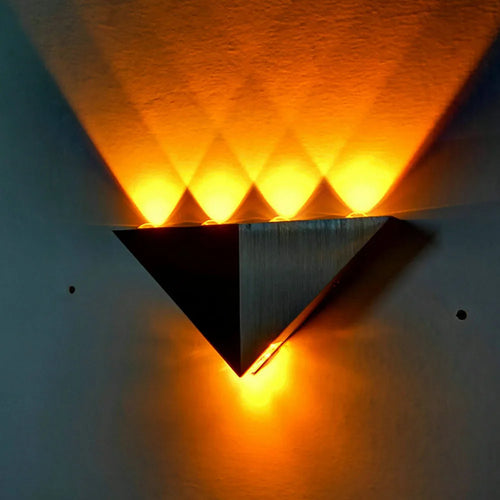 applique murale led double têtes brossée pour couloir et salon - vue 12 sur 13