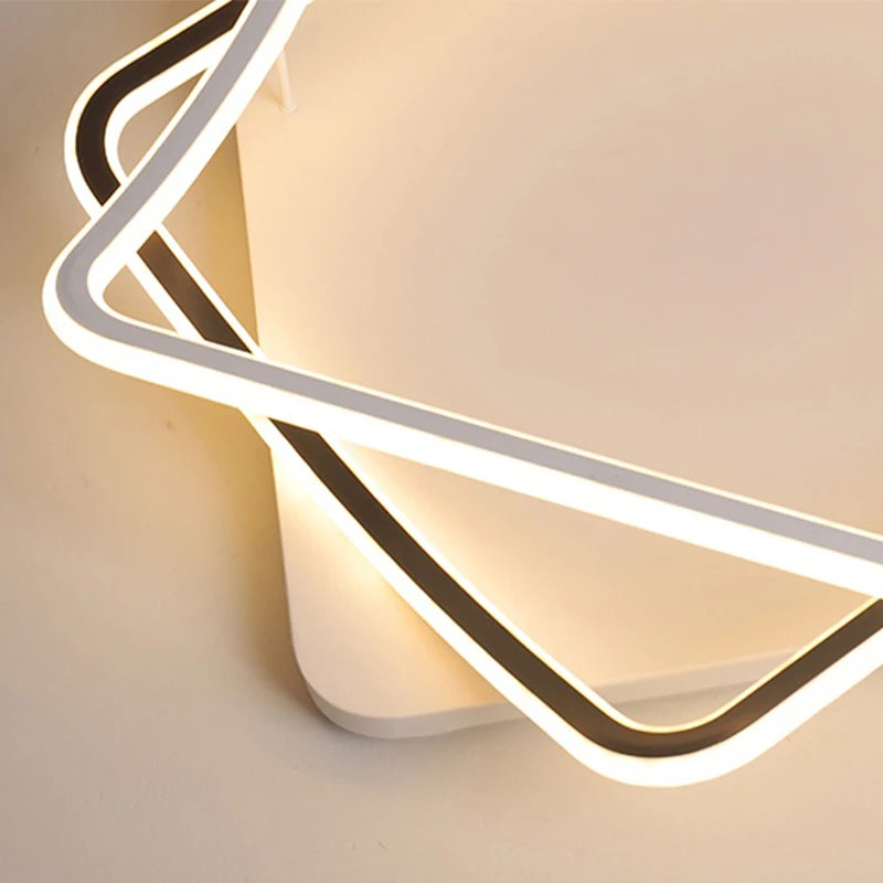 lustre led créatif pour éclairage intérieur moderne - vue 5 sur 8