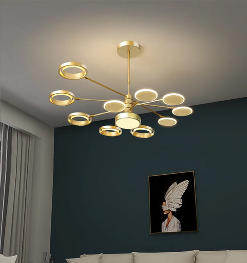 plafonnier nordique design élégant pour décoration intérieure moderne - vue 3 sur 14