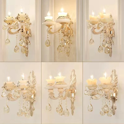 applique murale en cristal design moderne pour intérieur élégant - vue 3 sur 22