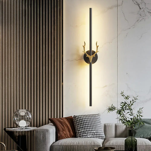 applique murale créative en forme de cerf décorative pour intérieur - vue 4 sur 22