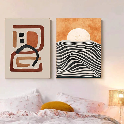 kit de peinture abstraite par numéros pour décoration artisanale - vue 4 sur 7