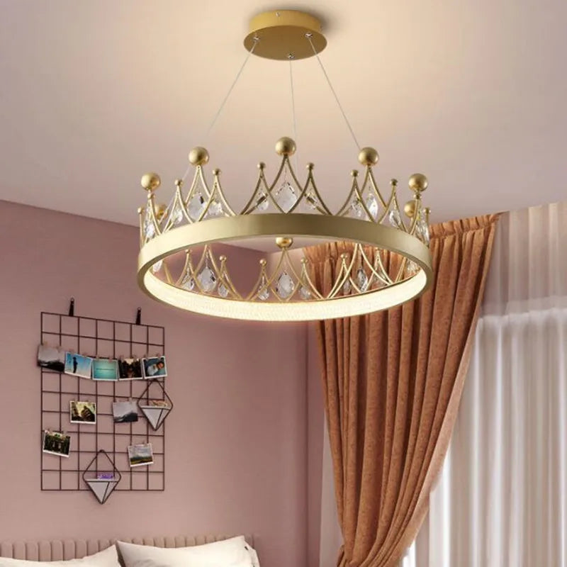 lustre moderne en cristal design nordique pour éclairage intérieur - vue 4 sur 10