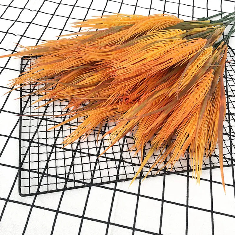 bouquet de fleurs artificielles épis de blé pour décoration automnale - vue 5 sur 10