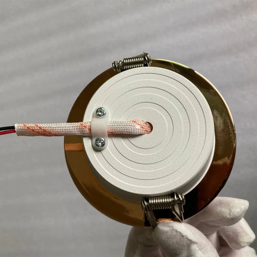 spot led encastrable en cristal pour éclairage intérieur - vue 7 sur 14