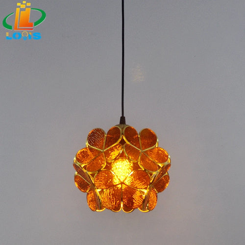 lampe à pétales en verre style nordique pour décoration intérieure - vue 16 sur 18