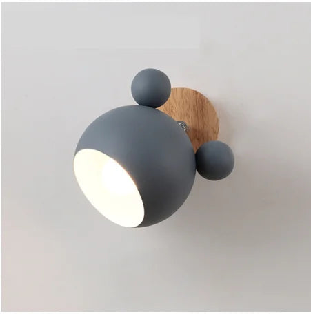 lustre ours lumineux en dessin animé pour enfants - vue 12 sur 18