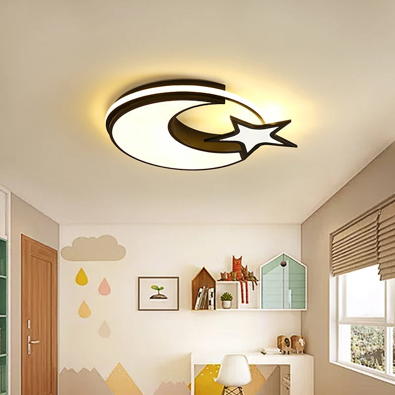 plafonnier avec télécommande pour un éclairage moderne intérieur - vue 4 sur 10