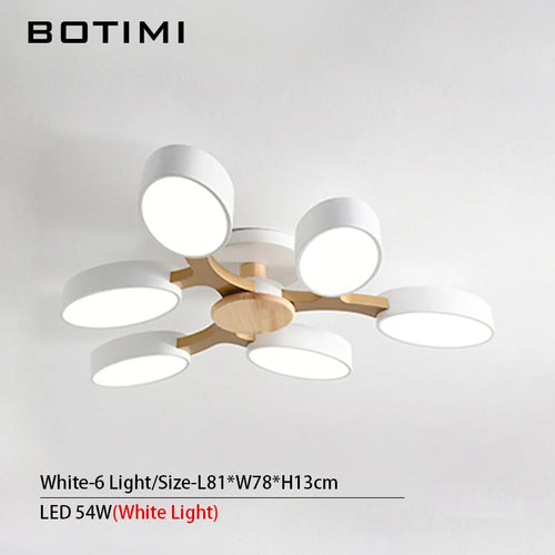 plafonnier LED gris en forme d'arbre - vue 7 sur 32