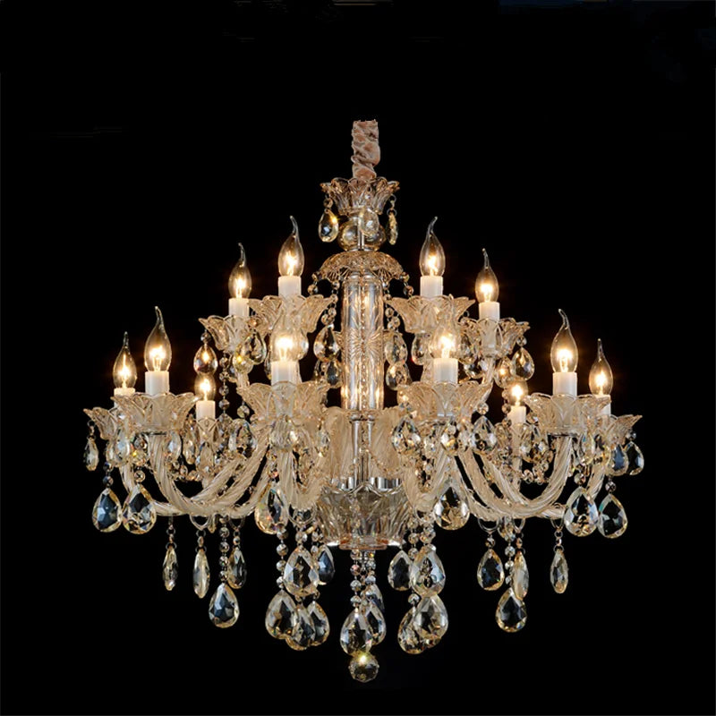 lustres en cristal pour décoration intérieure moderne et élégante - vue 6 sur 13