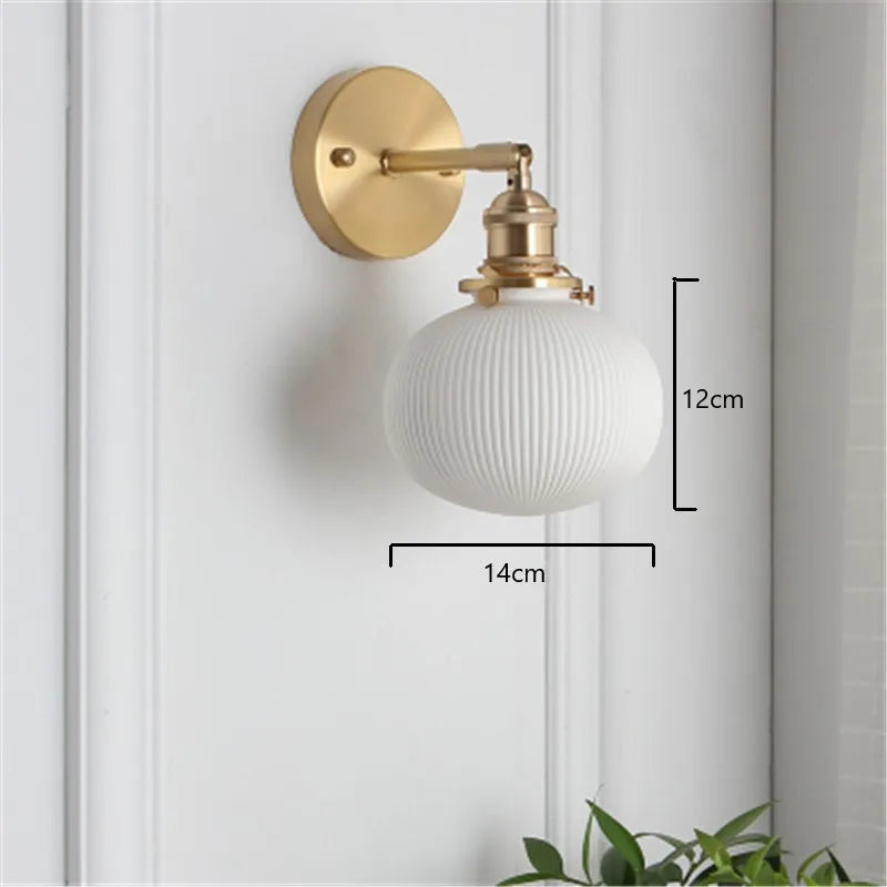 applique murale en porcelaine blanche design nordique élégant pour intérieur - vue 12 sur 12