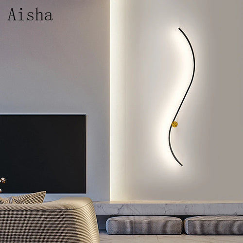 applique murale led moderne pour décoration intérieure créative - vue 2 sur 9