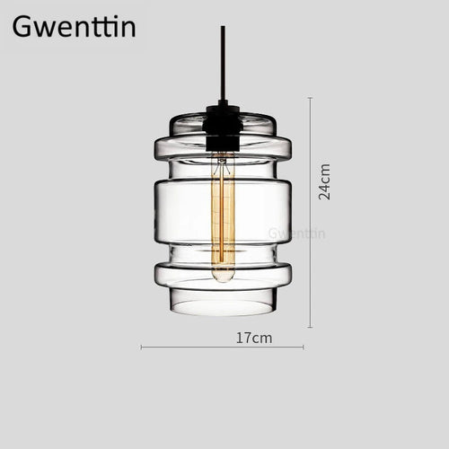 suspension moderne en verre teinté pour décoration intérieure - vue 22 sur 30