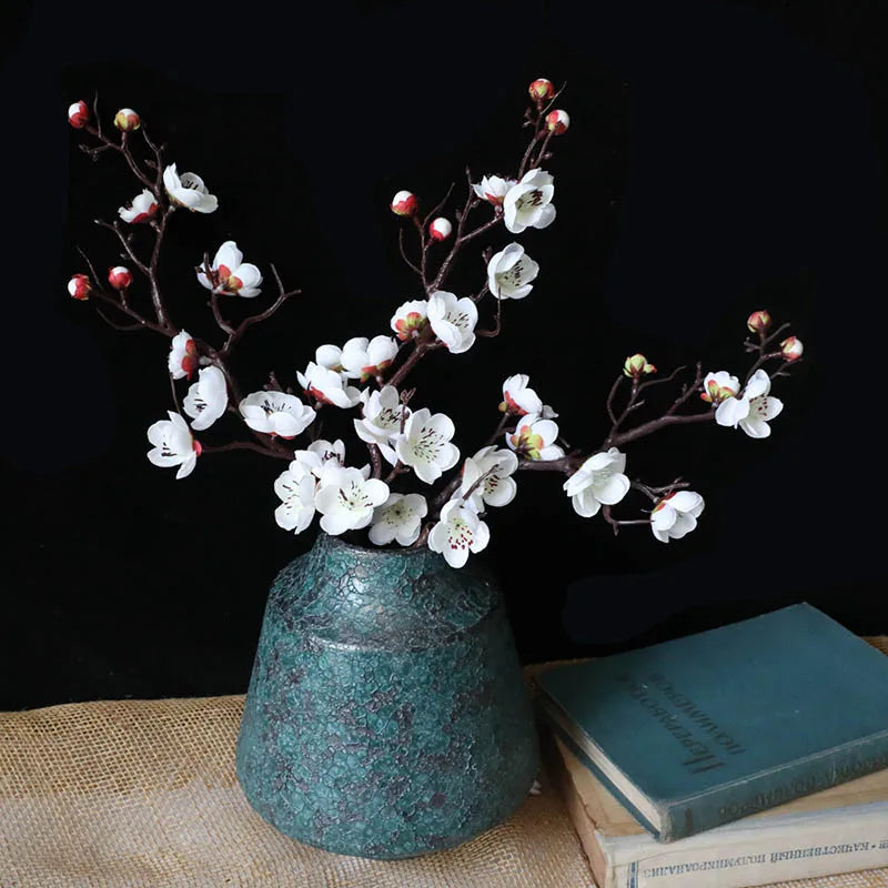 branche de fleurs artificielles de cerisier pour décoration automnale - vue 5 sur 17