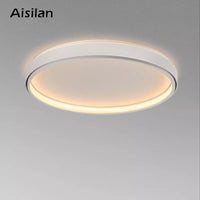 plafonnier led rond blanc