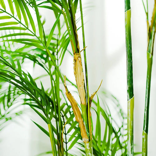 plantes tropicales hautes palmier artificiel en pot décoration extérieure - vue 10 sur 10