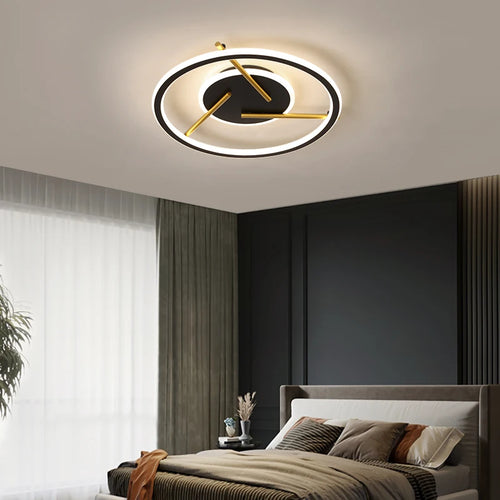 plafonnier led réglable pour une atmosphère élégante et moderne - vue 5 sur 10