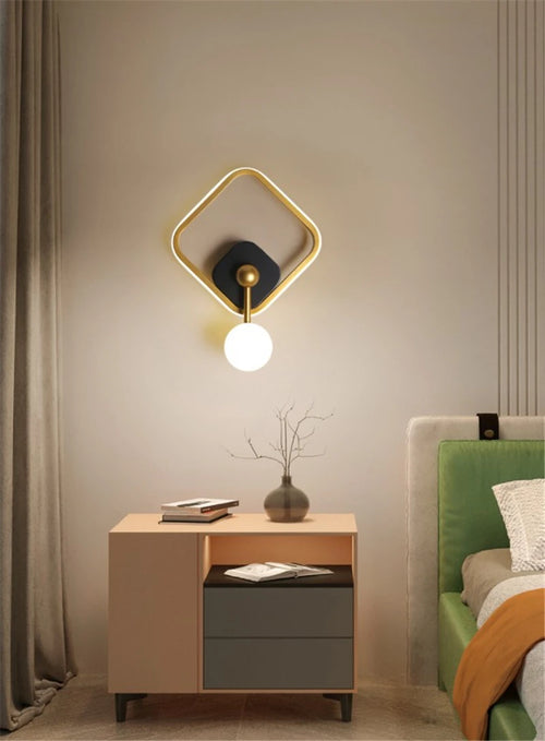 applique murale à led pour un éclairage moderne intérieur - vue 4 sur 8