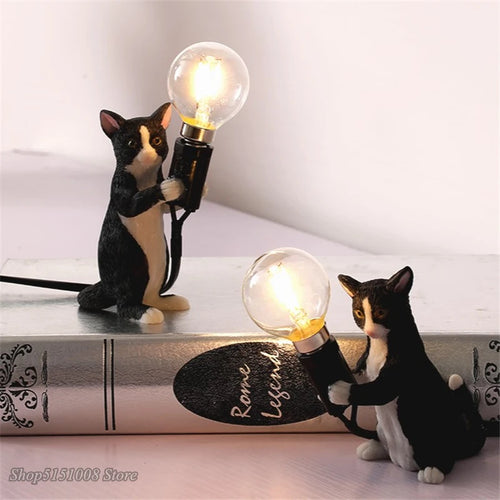 lampe de bureau décorative pour animaux en résine - vue 2 sur 14