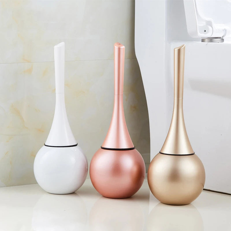 brosse de toilette à vidange rapide outil de nettoyage pratique - vue 1 sur 11