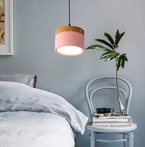 Suspension LED moderne makeron pour décoration intérieure - vue 2 sur 14