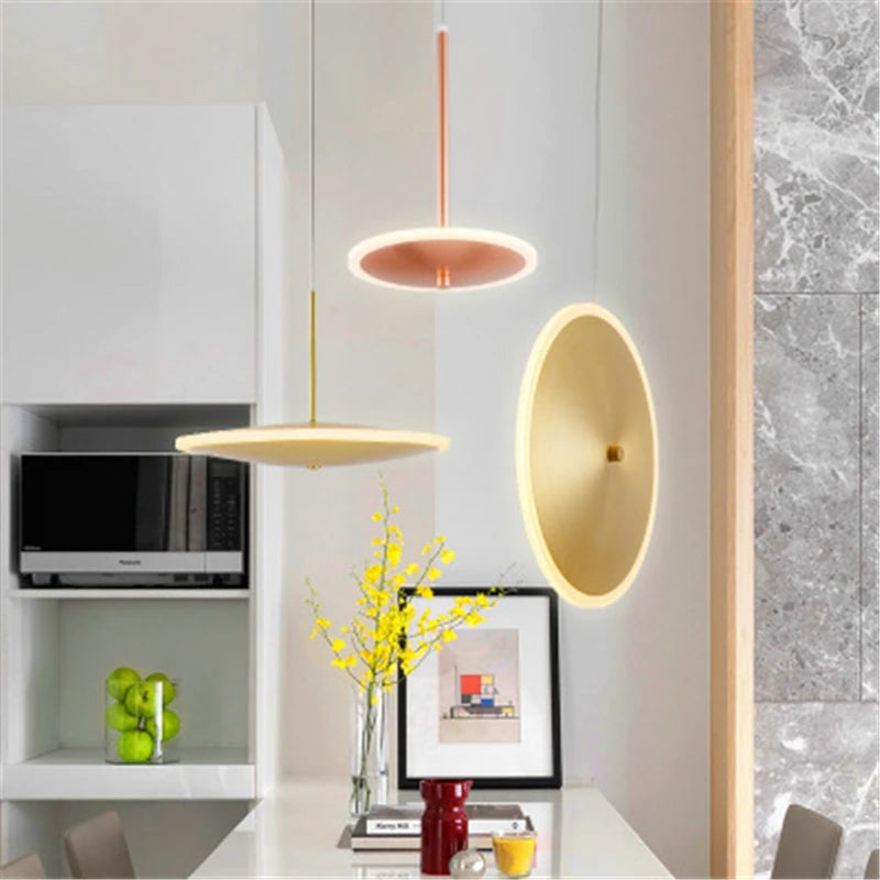 suspension nordique créative en métal pour intérieur moderne - vue 4 sur 8