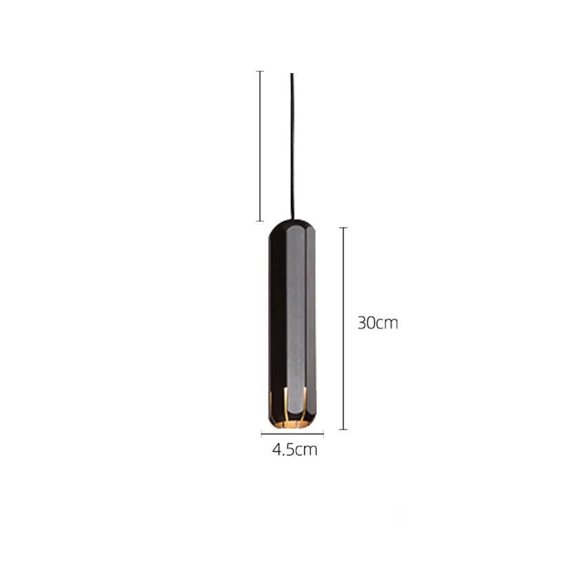 suspension moderne minimaliste en aluminium pour intérieur élégant - vue 13 sur 15