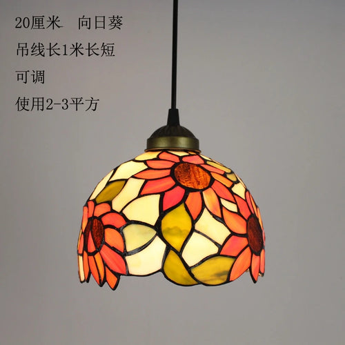 suspension baroque en verre teinté pour intérieur élégant - vue 11 sur 15