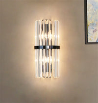 applique murale en cristal de luxe pour décoration intérieure