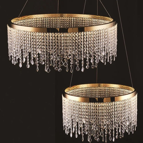 lustre en cristal postmoderne pour décoration intérieure élégante - vue 3 sur 13