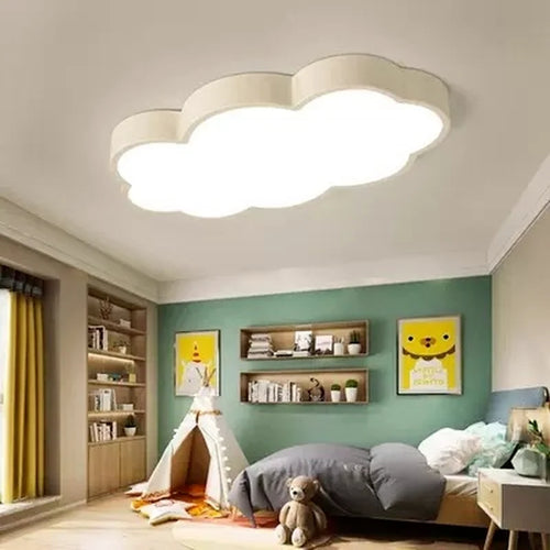 plafonnier led moderne en forme de nuage pour décoration intérieure - vue 2 sur 5