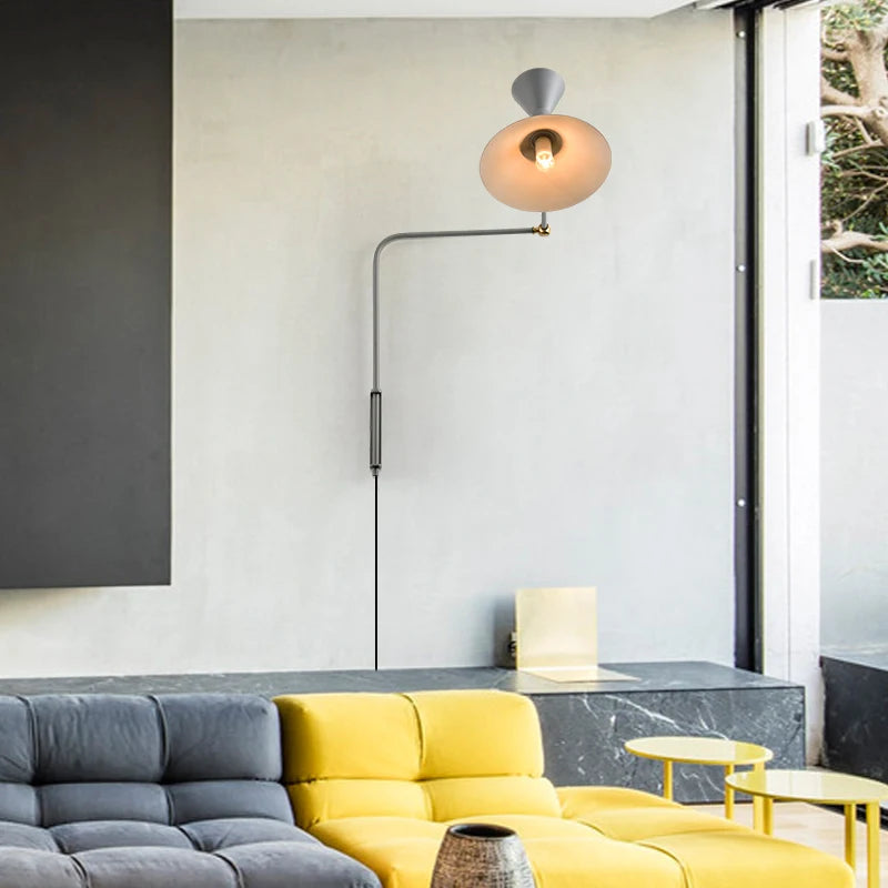 lampe de loft créative au style nordique réglable et moderne - vue 3 sur 7