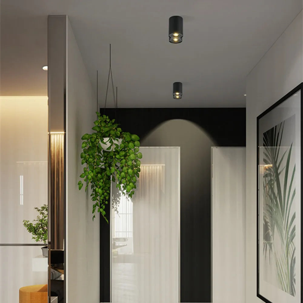 spot double tête led gu10 pour décoration et éclairage de maison - vue 4 sur 6