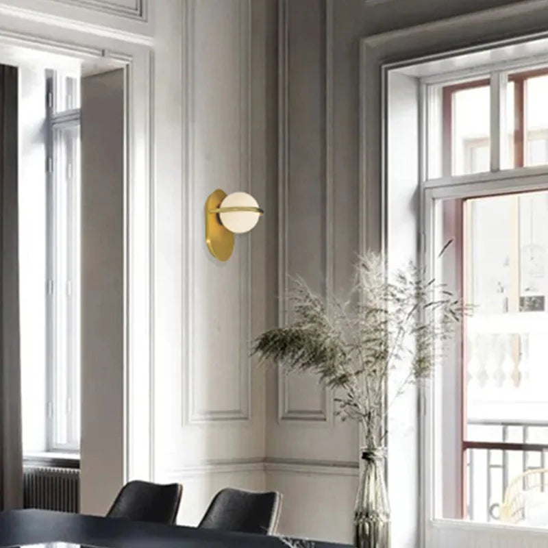 Applique murale Led nordique de luxe moderne - vue 6 sur 6
