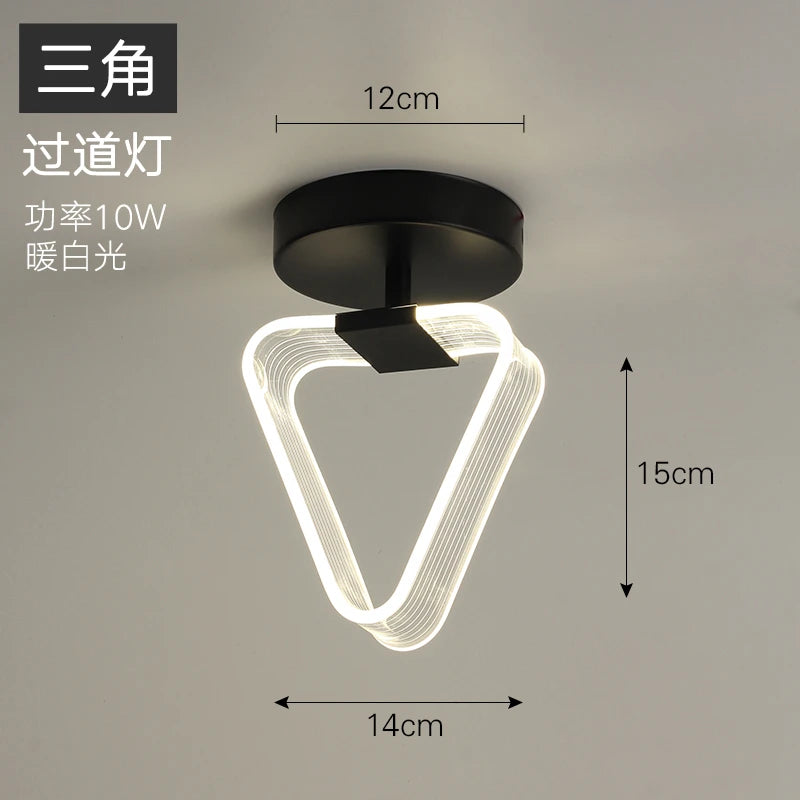 plafonnier créatif au design post-moderne pour éclairage décoratif - vue 10 sur 14