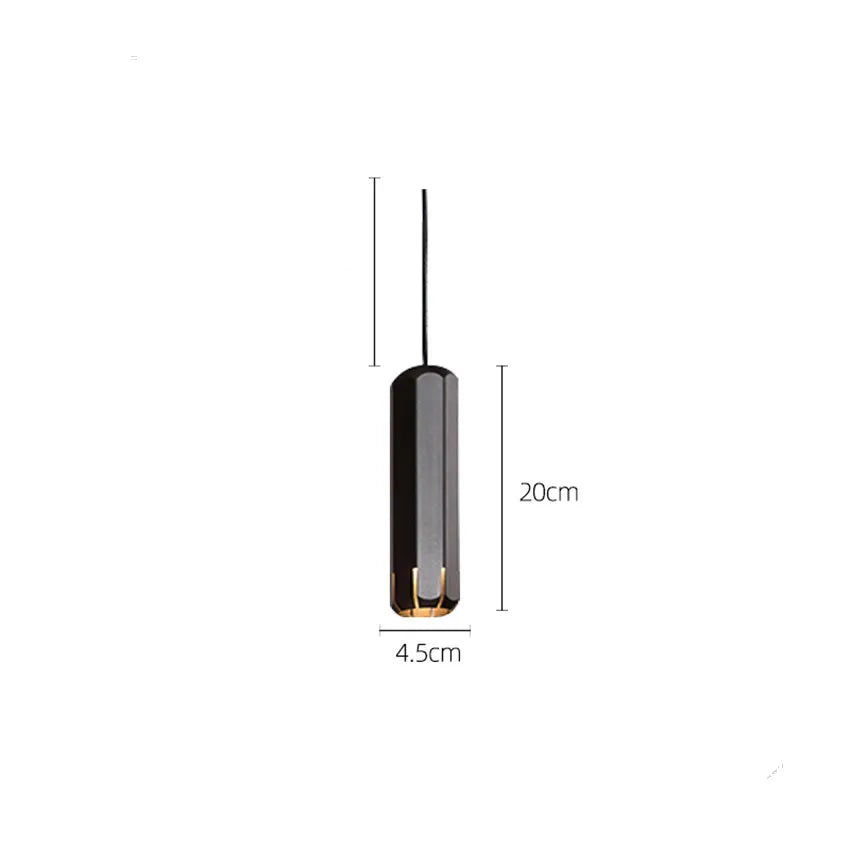suspension moderne minimaliste en aluminium pour intérieur élégant - vue 14 sur 15