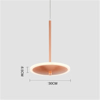suspension nordique créative en métal pour intérieur moderne