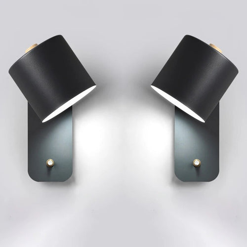 applique murale led intérieur escalier moderne décor salon interrupteur - vue 14 sur 14