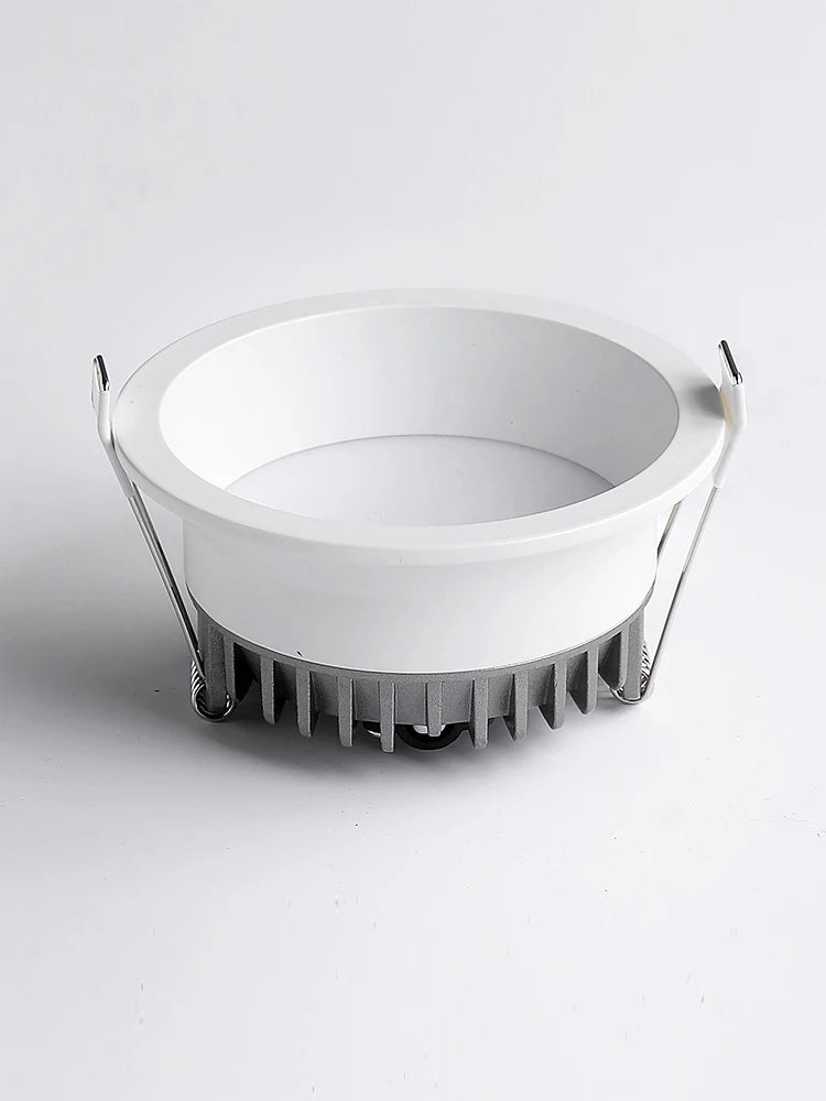 led downlight spot encastré lampe panneau rond éclairage intérieur - vue 5 sur 9