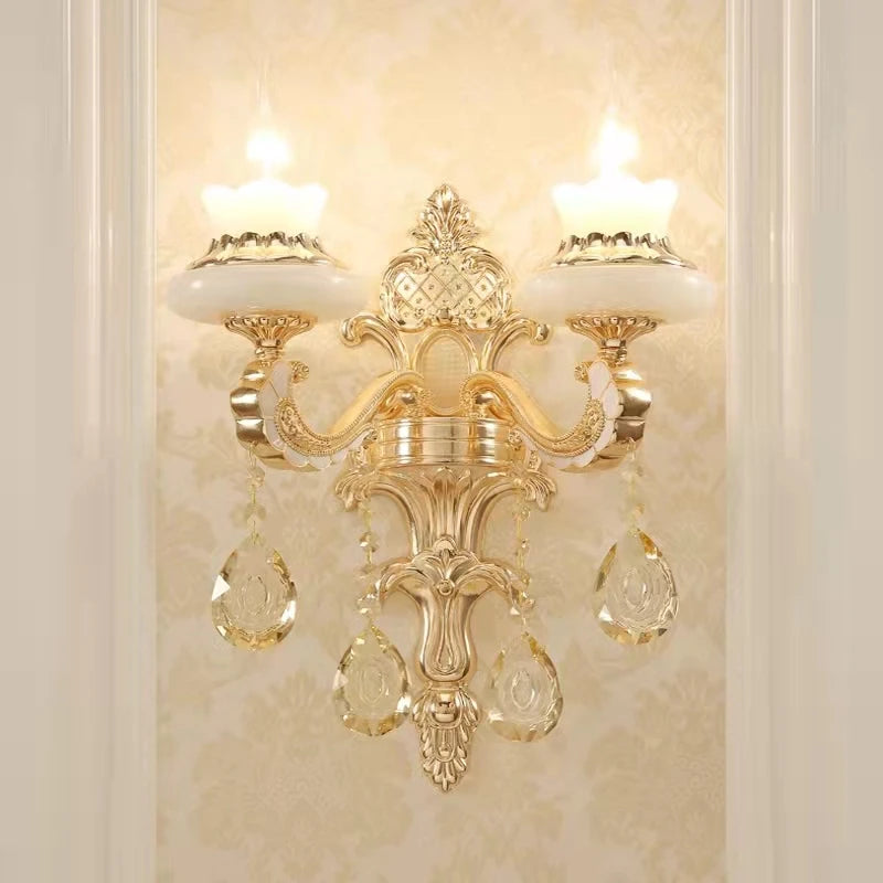 applique murale en cristal design moderne pour intérieur élégant - vue 4 sur 22