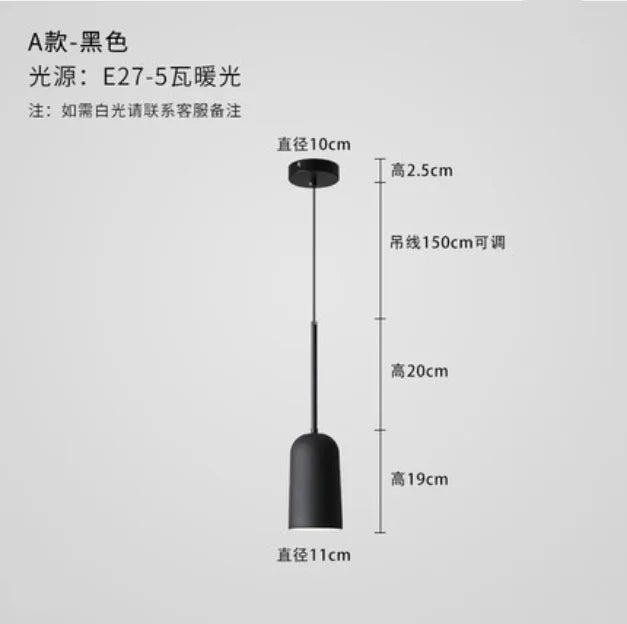 suspension nordique décorative pour éclairage créatif intérieur - vue 11 sur 14