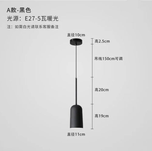 suspension décorative nordique pour éclairage créatif intérieur - vue 12 sur 14