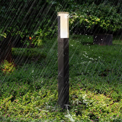 lampe led étanche pour éclairage extérieur jardin et cour - vue 4 sur 9