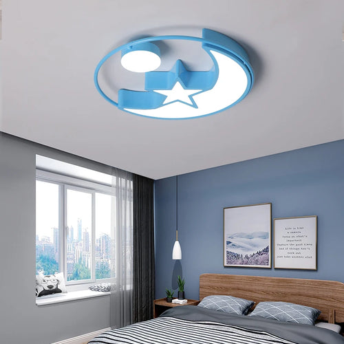plafonnier led décoratif pour intérieur chambre école maternelle - vue 4 sur 11
