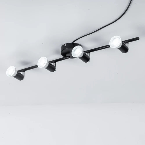 Plafonniers LED réglables pour salon chambre cuisine décoration 2/3/4/6 têtes rotatif Design plafonnier lampe - vue 10 sur 14