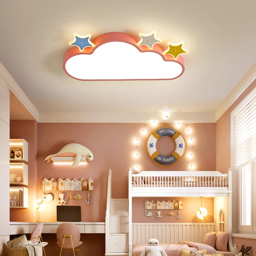 plafonnier led nuage design pour éclairage intérieur décoratif - vue 4 sur 10