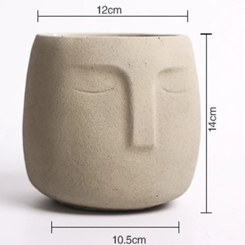 moule en silicone pour pot de fleurs design créatif - vue 8 sur 8
