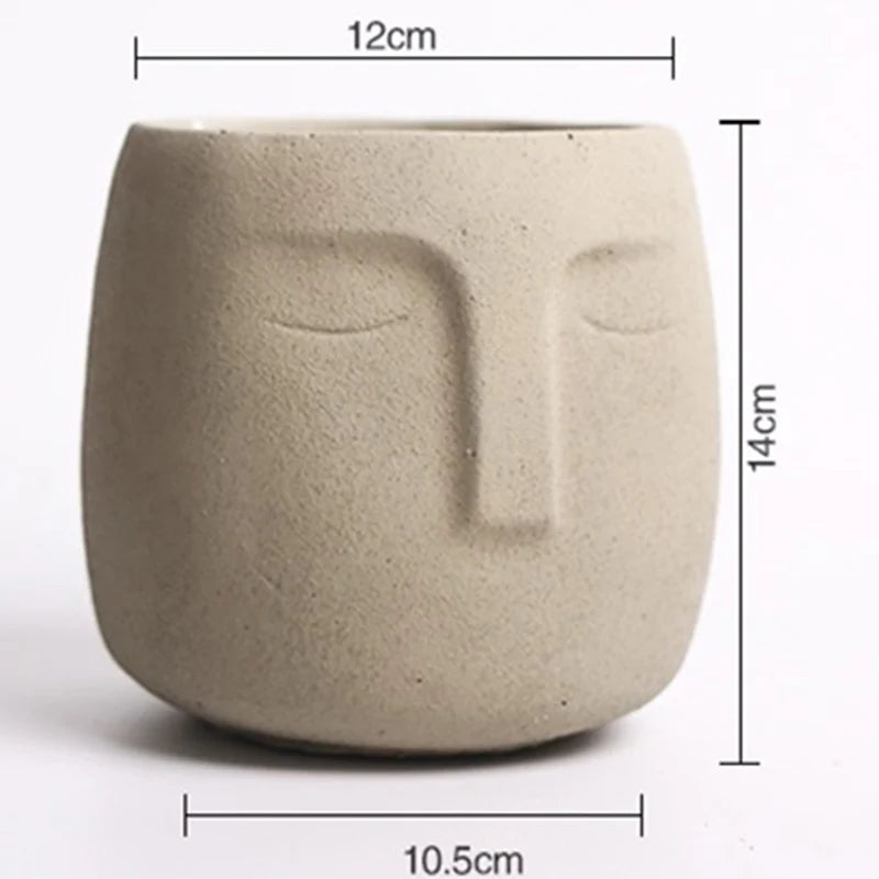 moule en silicone pour pot de fleurs design créatif - vue 7 sur 8