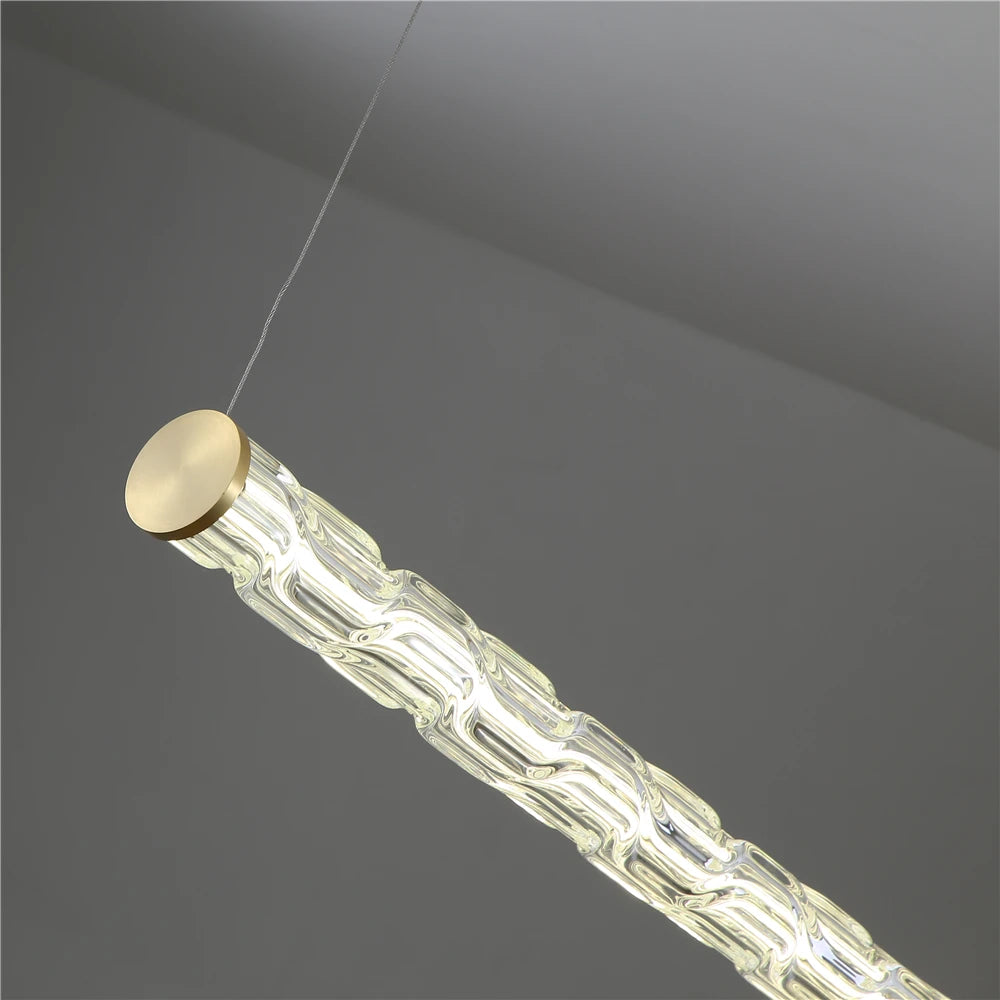 suspension en cristal pour décoration intérieure moderne - vue 3 sur 6