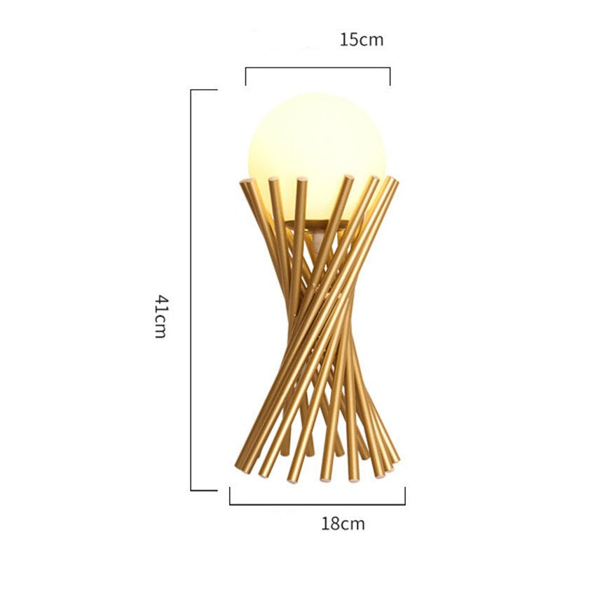 Lampe à poser design LED autoportée Panama - vue 6 sur 6